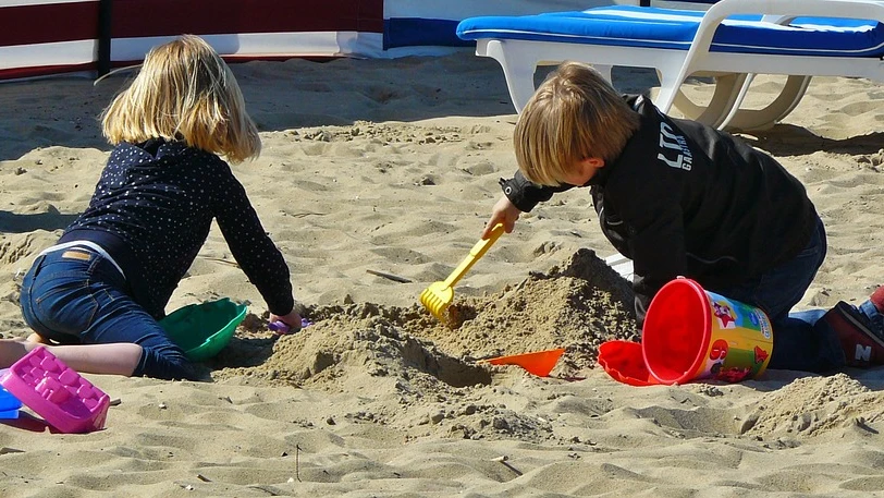 Niños en verano