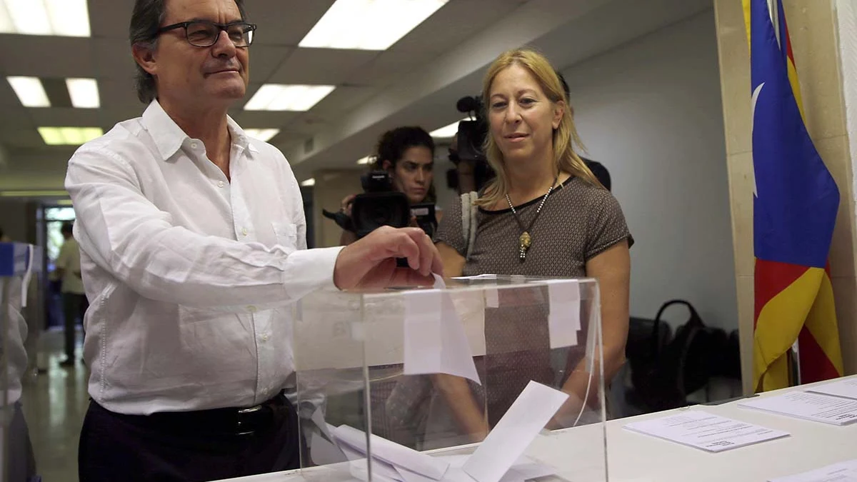 Artur Mas en las primarias de la antigua CDC