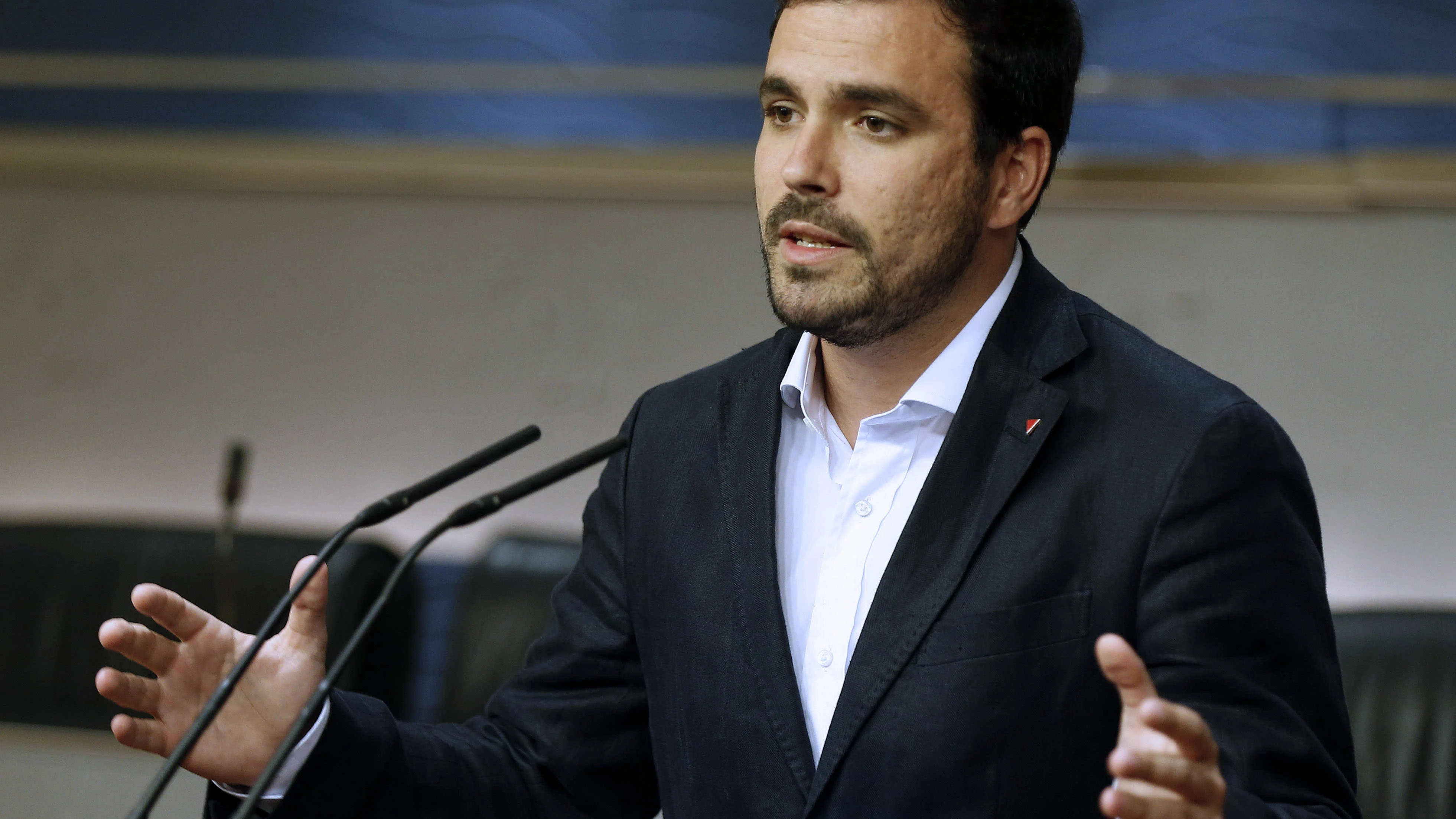 Alberto Garzón, líder de Izquierda Unida