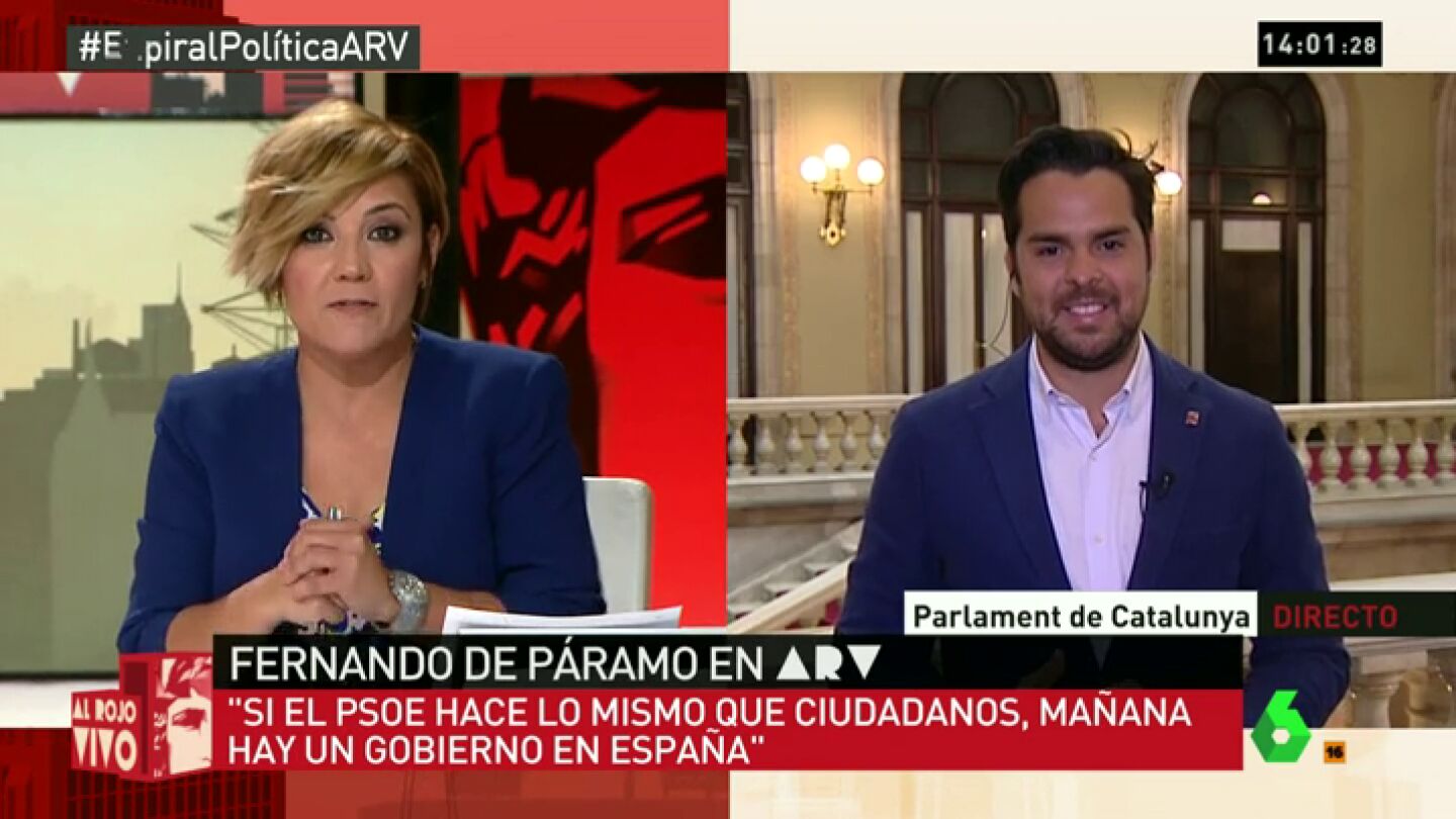 Frame 95.799196 de: Fernando de P&aacute;ramo: "Gente sensata del PSOE dice que los socialistas se deben de abstener"