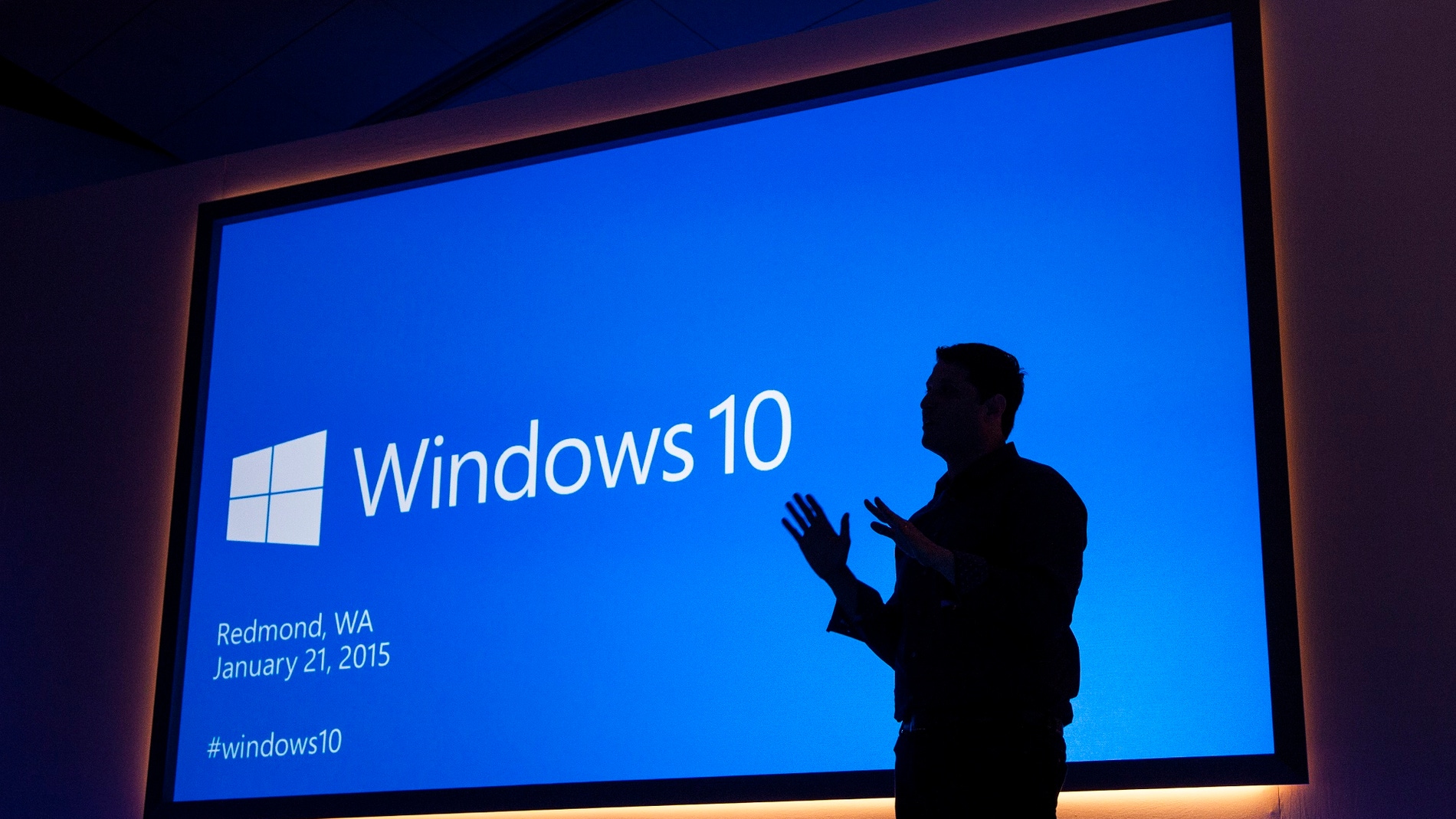 Evento de Microsoft presentando Windows 10