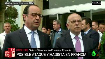 Hollande habla del ataque en Normandía