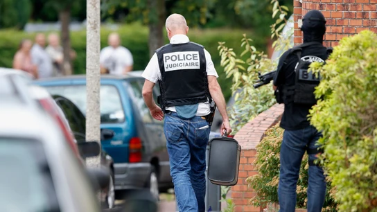Miembros de las fuerzas especiales de la policía francesa Miembros de las fuerzas especiales de la policía francesa
