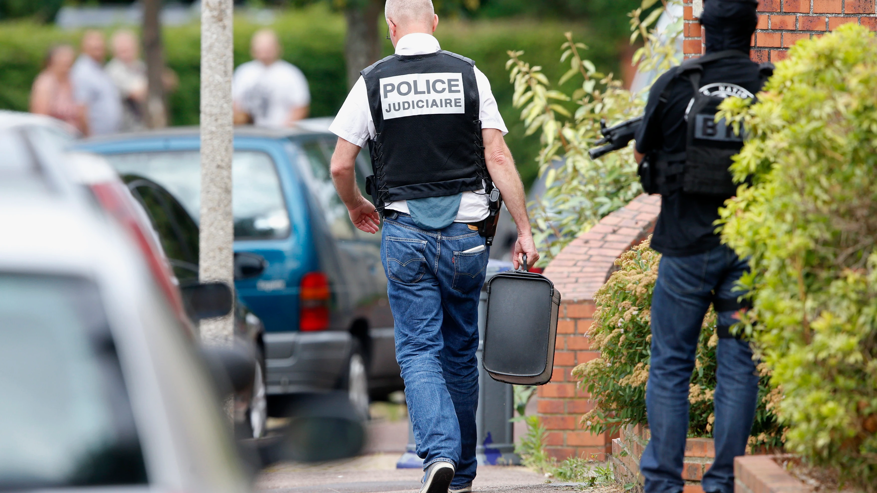 Miembros de las fuerzas especiales de la policía francesa