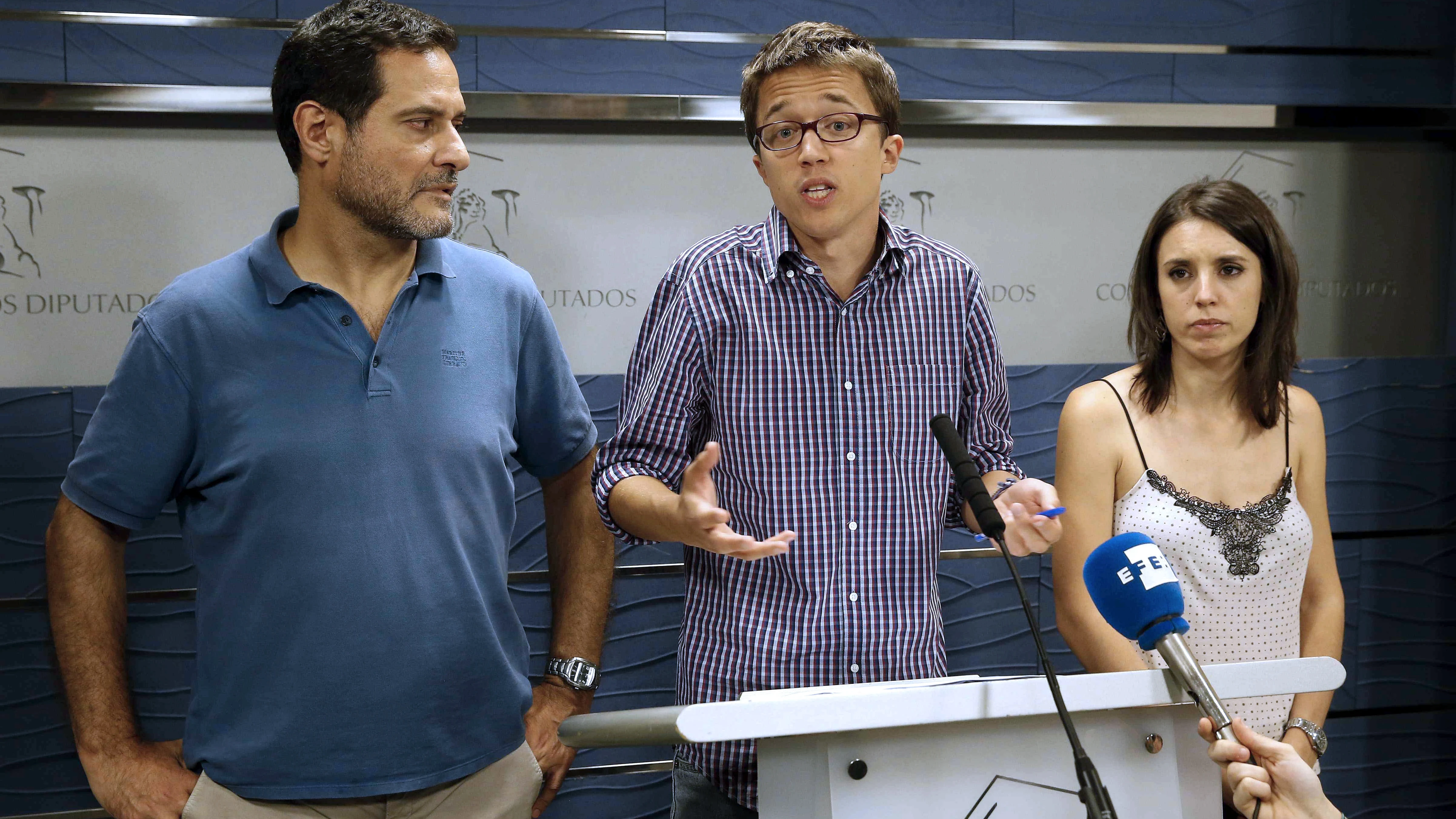 &Iacute;&ntilde;igo Errej&oacute;n, secretario pol&iacute;tico de Podemos