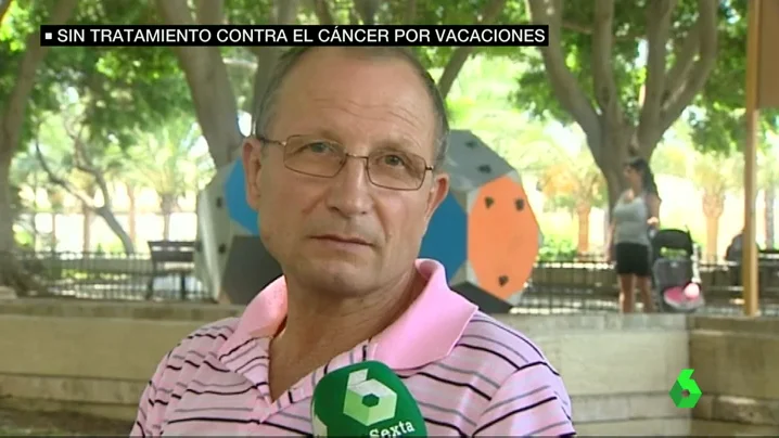 Frame 41.313103 de: Le diagnostican cáncer y le dan cita dos meses después alegando falta de personal por vacaciones y recortes Frame 41.313103 de: Le diagnostican cáncer y le dan cita dos meses después alegando falta de personal por vacaciones y recortes