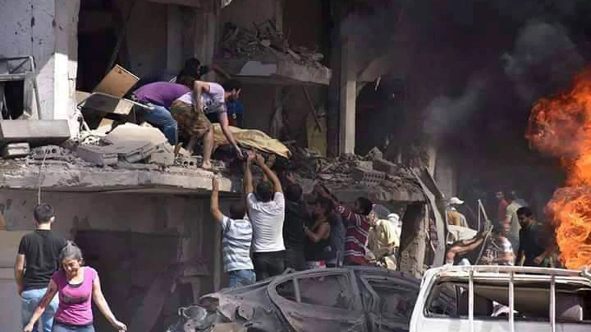 Doble atentado en Qameshli, Siria Doble atentado en Qameshli, Siria