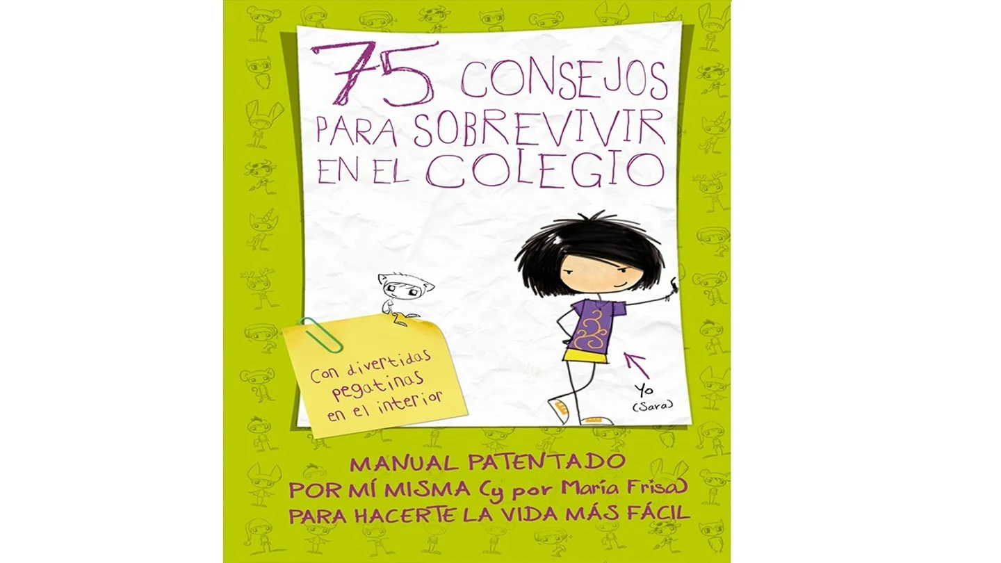 Portada del libro '75 consejos para sobrevivir en el colegio'. Portada del libro '75 consejos para sobrevivir en el colegio'.