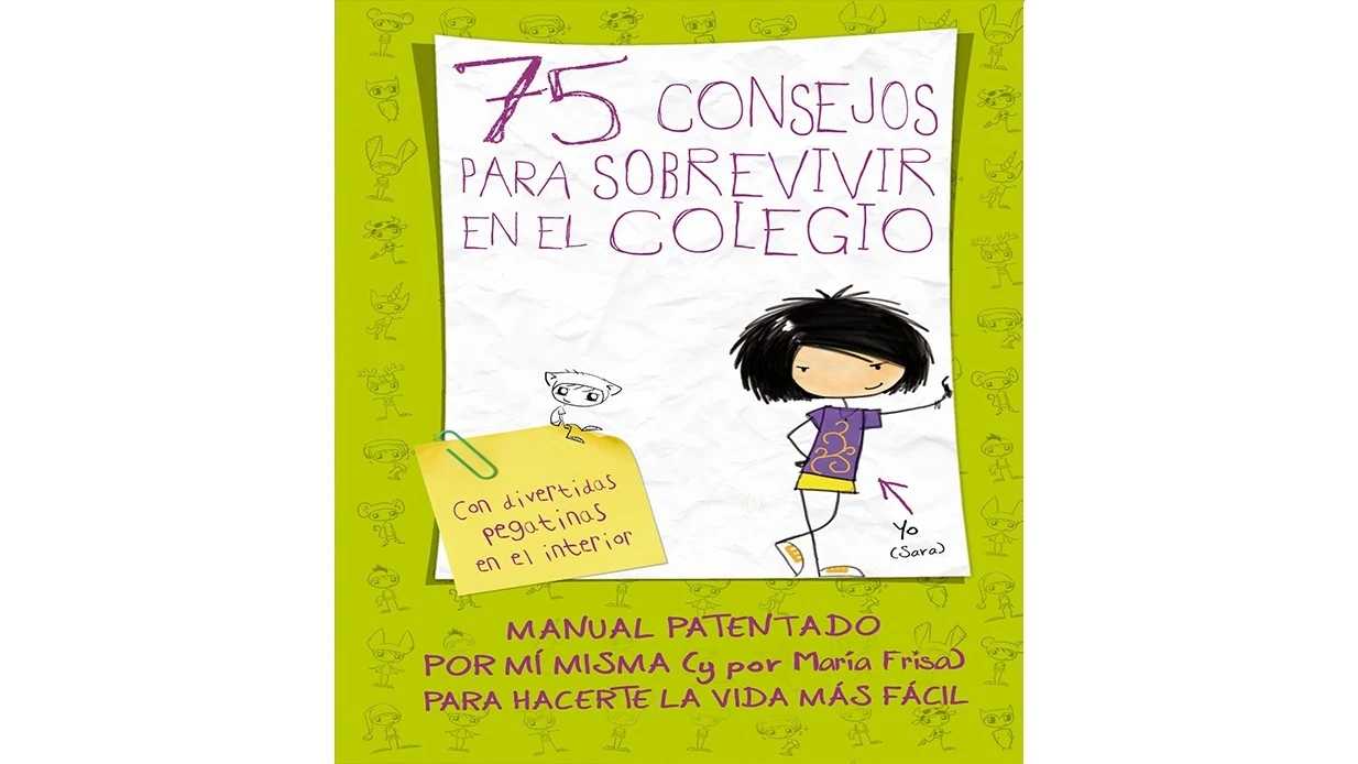 Portada del libro '75 consejos para sobrevivir en el colegio'.