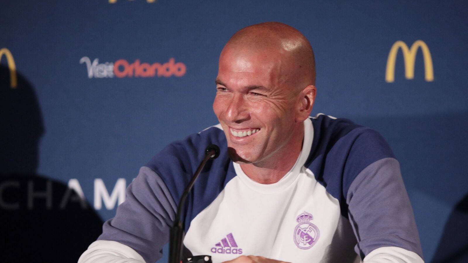 Zidane, en rueda de prensa