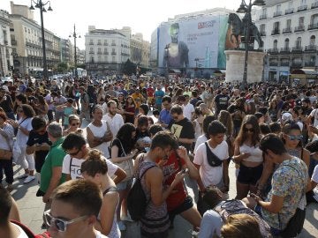 Quedada de 'Pokémon Go' en la Puerta del Sol Quedada de 'Pokémon Go' en la Puerta del Sol