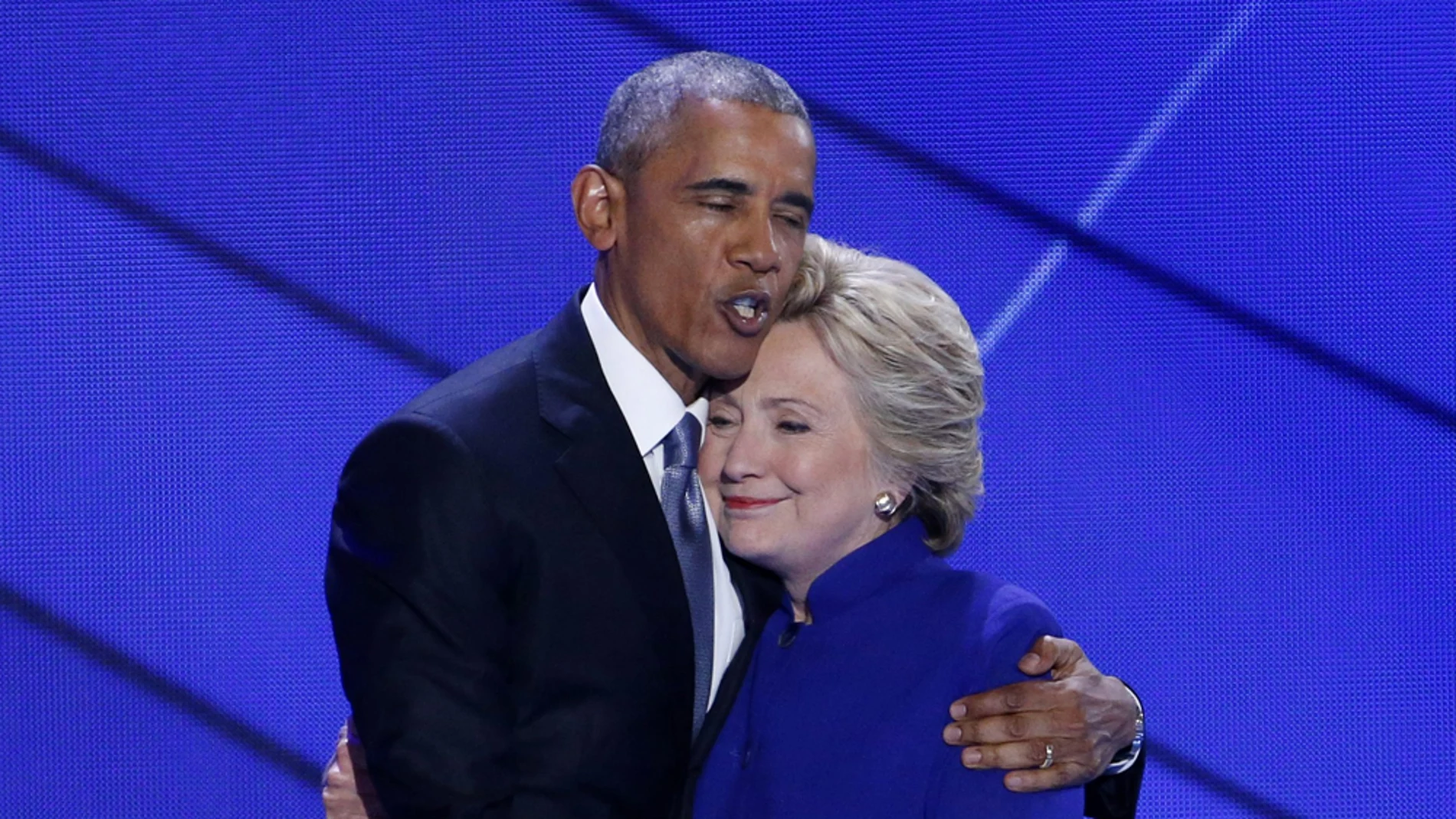 Obama y Hillary Clinton