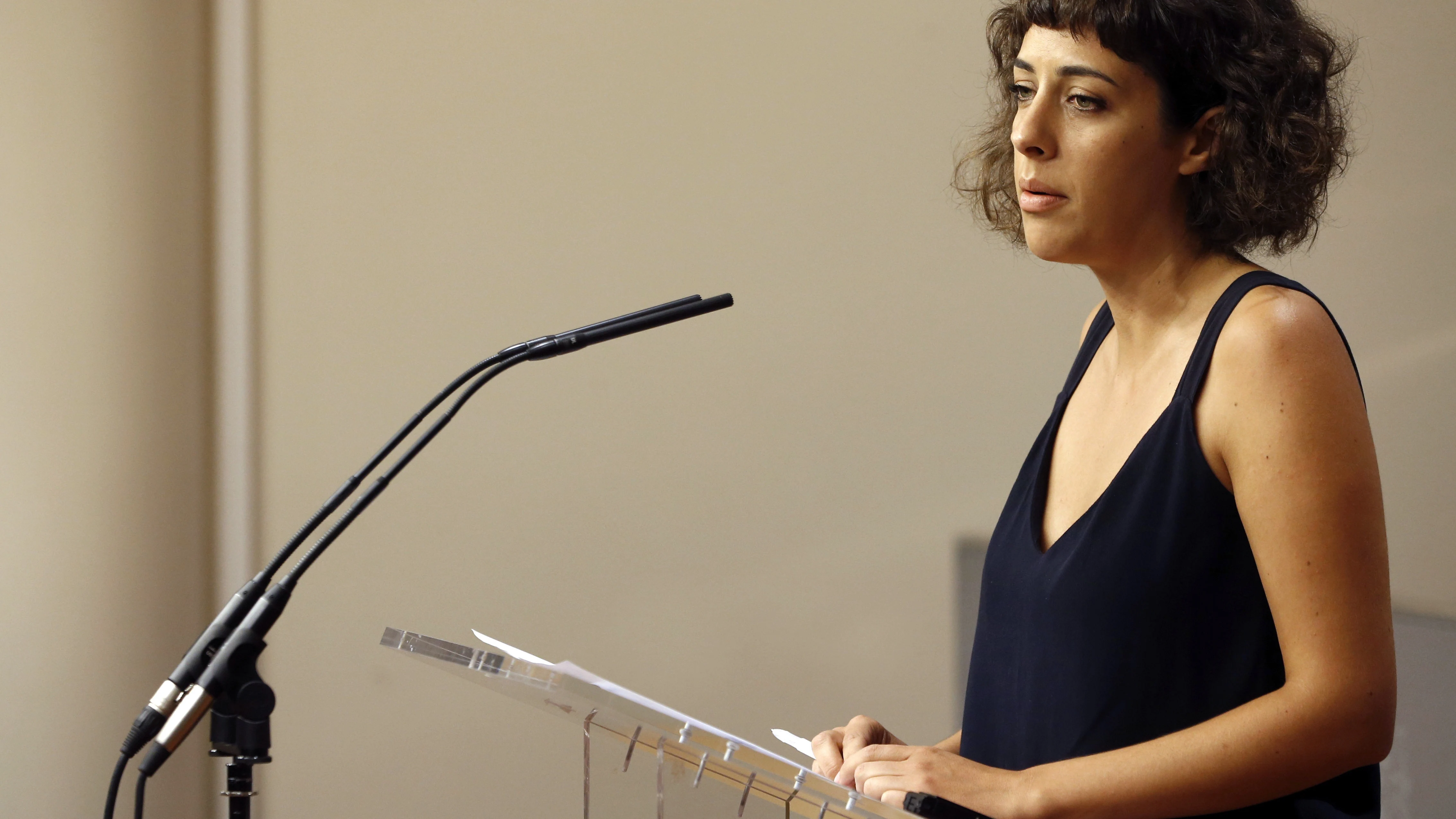 Alexandra Fernández, portavoz de En Marea