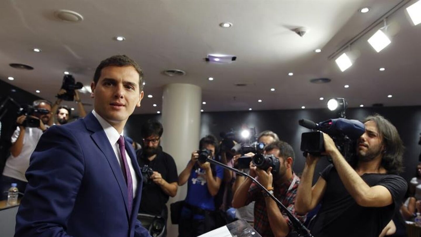 El presidente de Ciudadanos, Albert Rivera