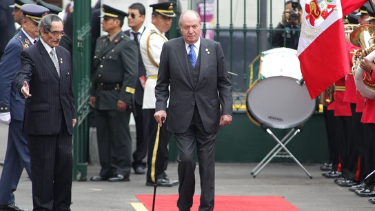 El rey emérito Juan Carlos asiste a la ceremonia de investidura del presidente peruano El rey emérito Juan Carlos asiste a la ceremonia de investidura del presidente peruano