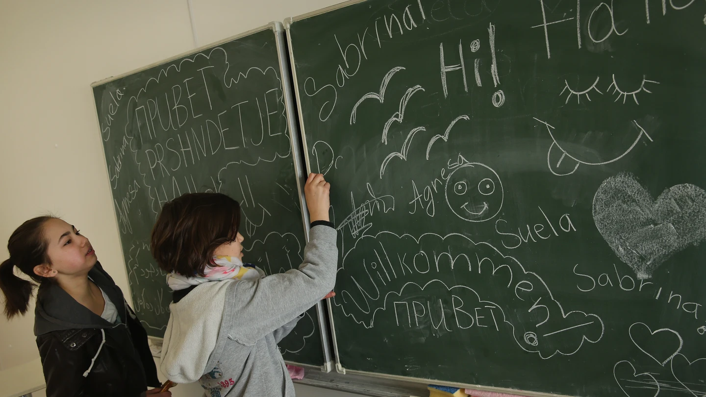 Colegios españoles retiran las pizarras de tiza Colegios españoles retiran las pizarras de tiza