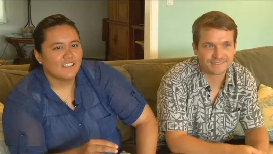 Sydnie Uemoto y David McMahon Sydnie Uemoto y David McMahon