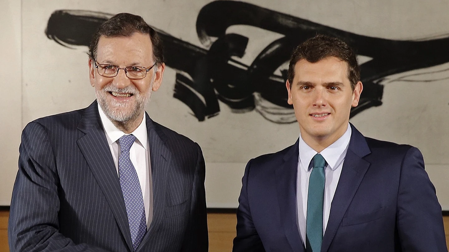 Mariano Rajoy y Albert Rivera Mariano Rajoy y Albert Rivera