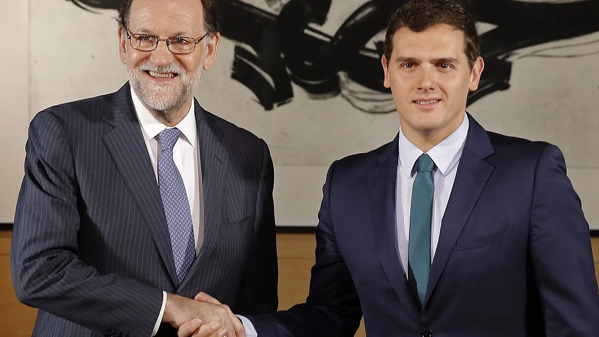 Mariano Rajoy y Albert Rivera Mariano Rajoy y Albert Rivera