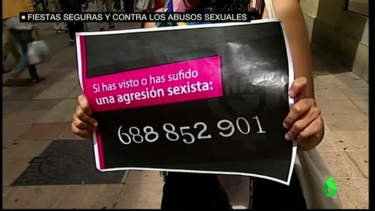 Frame 26.395596 de: Puntos de información, protocolo de actuación... Objetivo: evitar las agresiones sexuales en las fiestas de Vitoria Frame 26.395596 de: Puntos de información, protocolo de actuación... Objetivo: evitar las agresiones sexuales en las fiestas de Vitoria