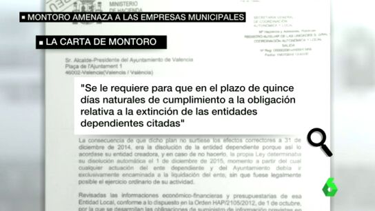 Carta del Ministerio de Hacienda a los ayuntamientos de toda Espa&ntilde;a