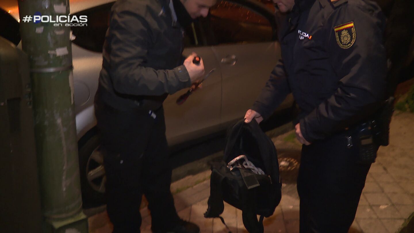 Pruebas delatoras- Polic&iacute;as en acci&oacute;n