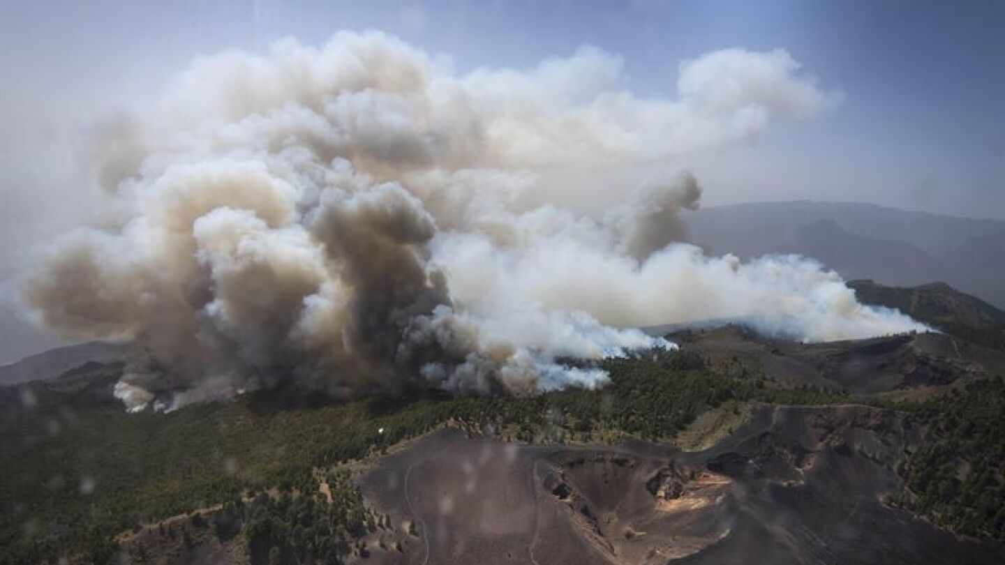 Incendio en La Palma