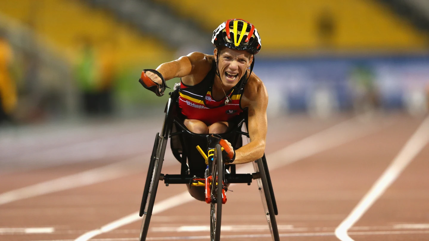 Marieke Vervoot, atleta paralímpica Marieke Vervoot, atleta paralímpica