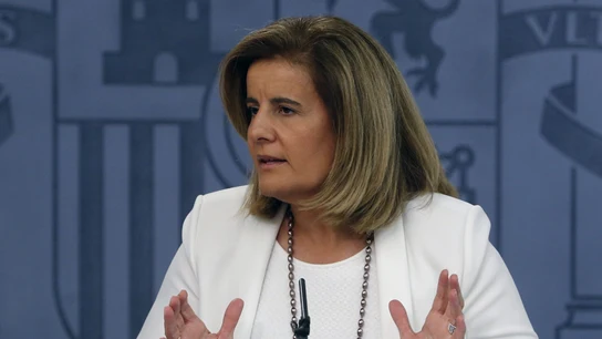 Fátima Báñez comparece tras un Consejo de Ministros Fátima Báñez comparece tras un Consejo de Ministros
