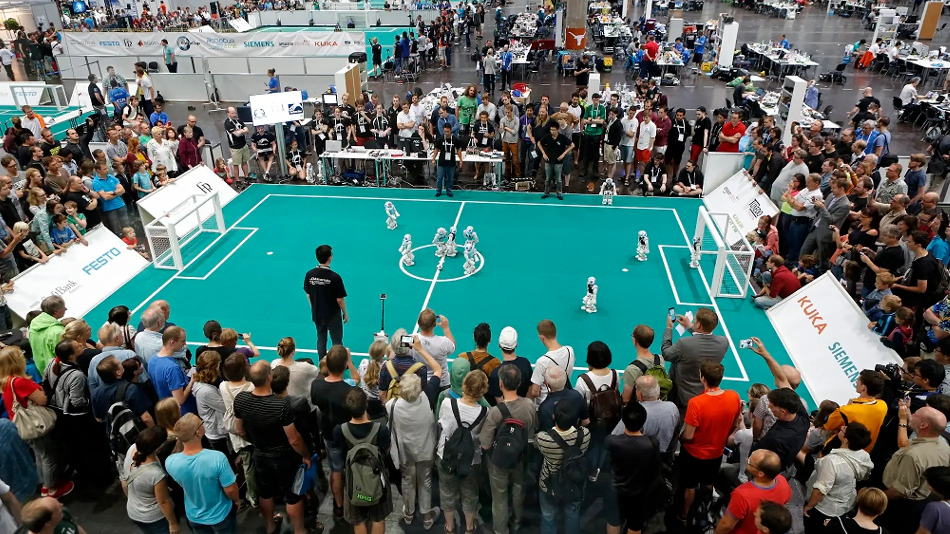 Aspecto de la RoboCup 2016
