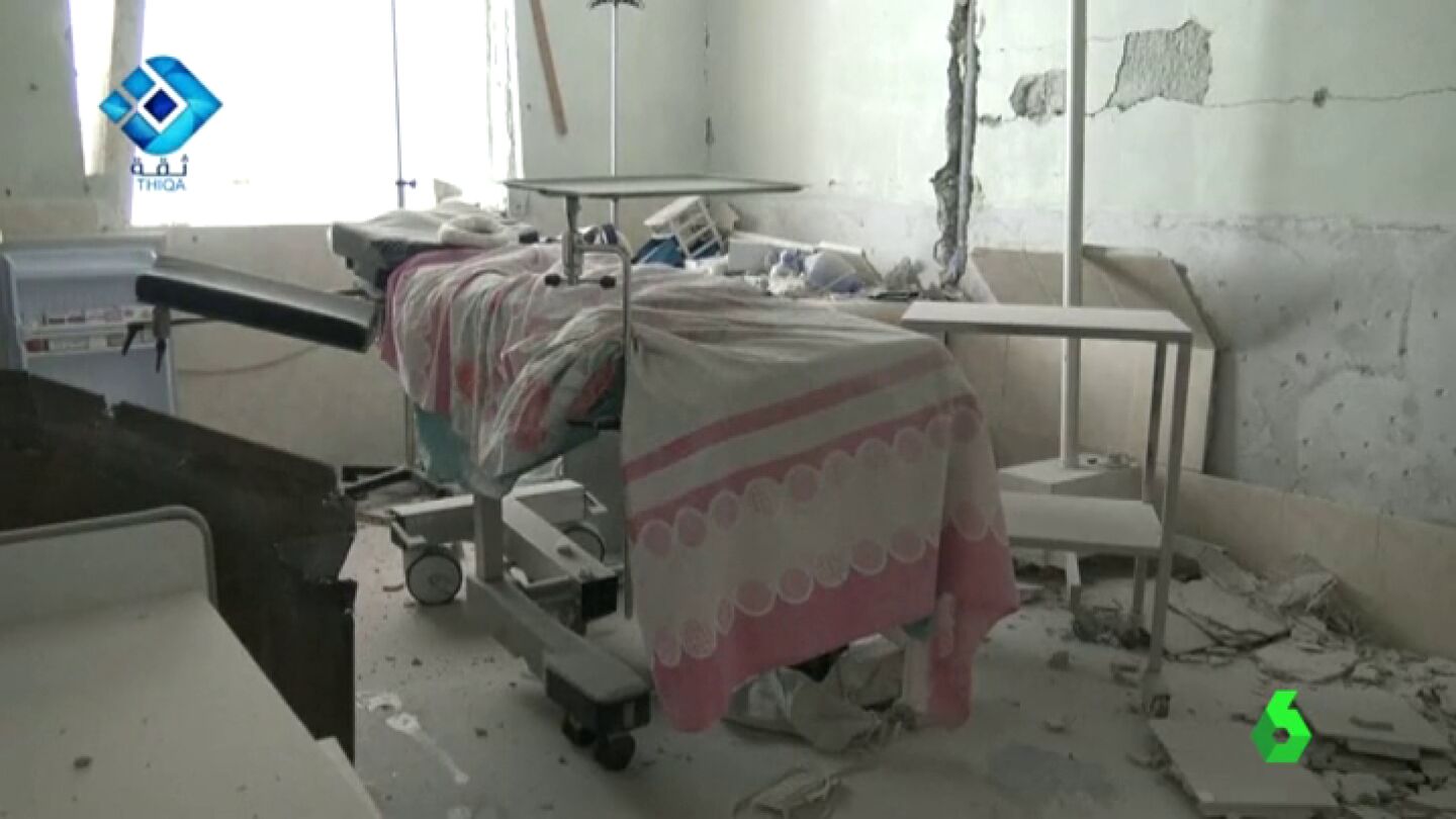 Frame 0.879274 de: Al menos 18 muertos en un nuevo ataque contra un hospital de mujeres y ni&ntilde;os en Alepo