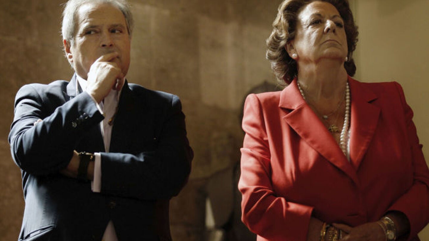 Alfonso Rus y Rita Barber&aacute;, juntos