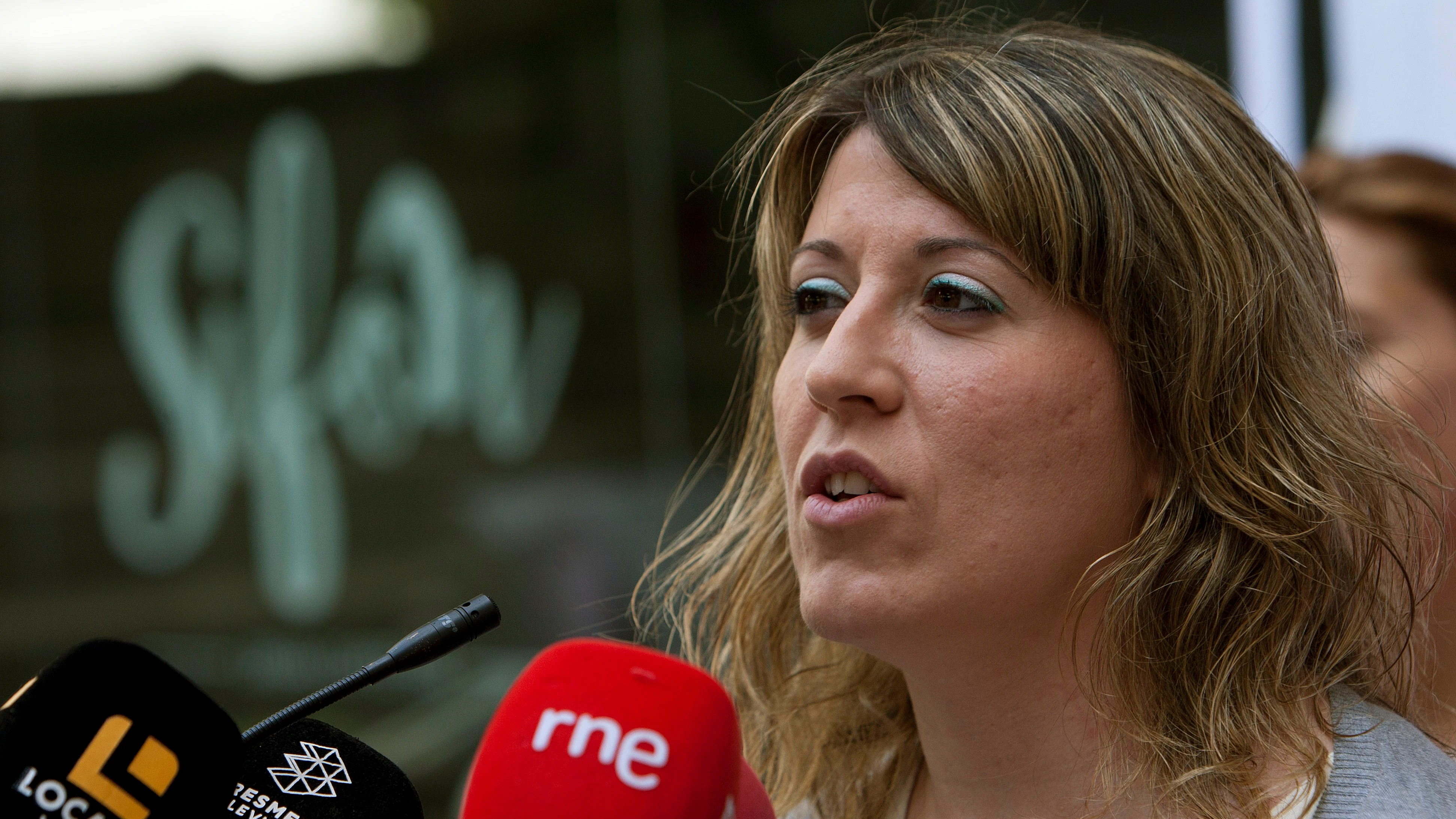La secretaria general de Podemos Galicia, Carmen Santos La secretaria general de Podemos Galicia, Carmen Santos