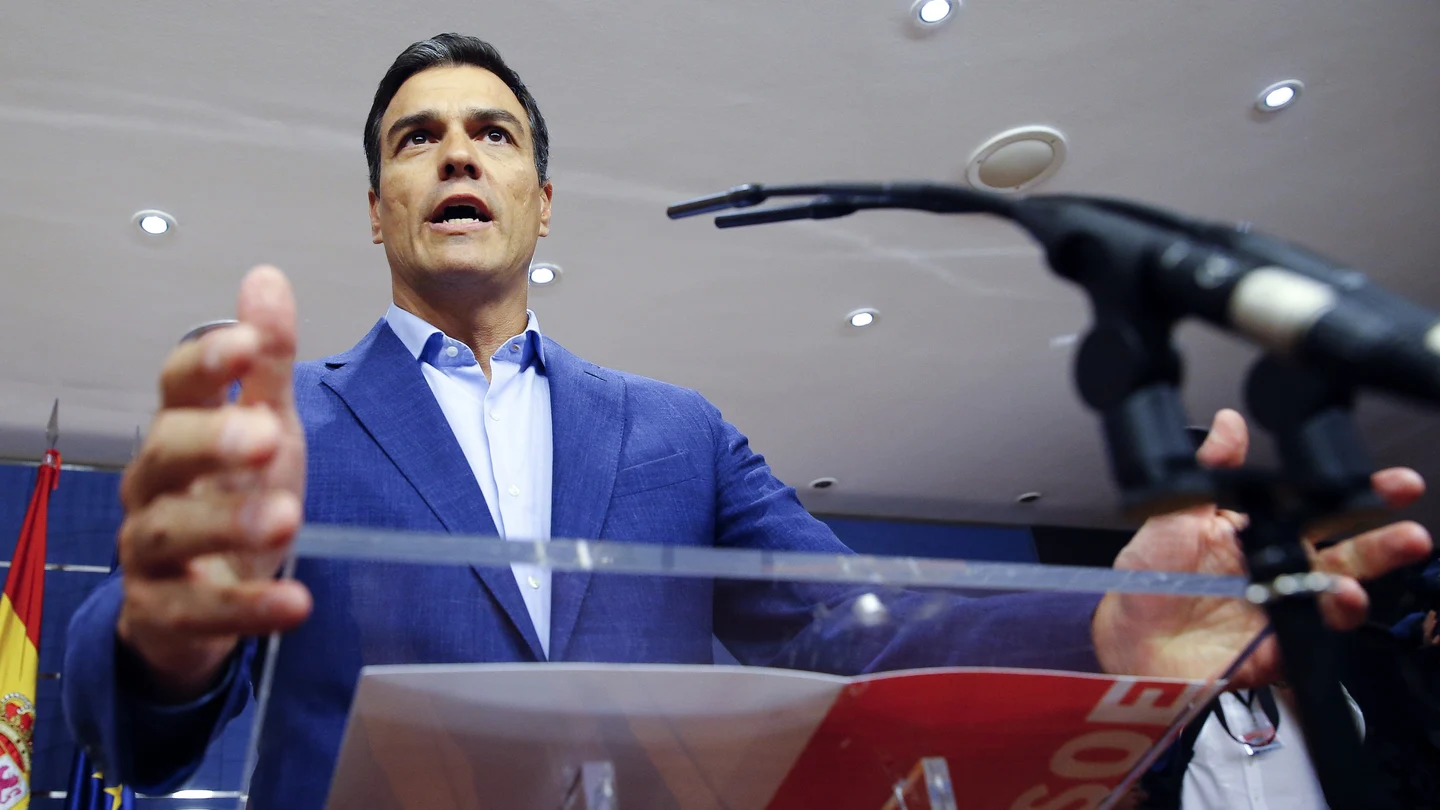 Pedro Sánchez, líder del PSOE Pedro Sánchez, líder del PSOE