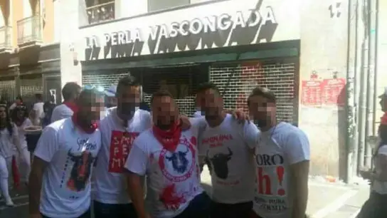 Los cinco detenidos por violación en San Fermín Los cinco detenidos por violación en San Fermín