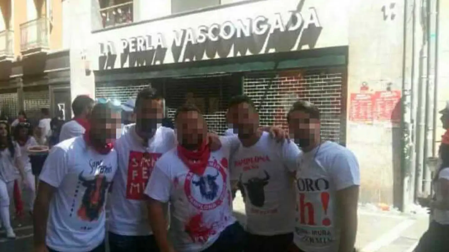 Los cinco detenidos por violación en San Fermín Los cinco detenidos por violación en San Fermín