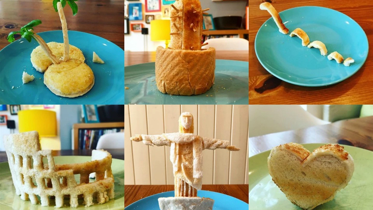 El desayuno creativo que un padre hace a sus hijas cada mañana El desayuno creativo que un padre hace a sus hijas cada mañana