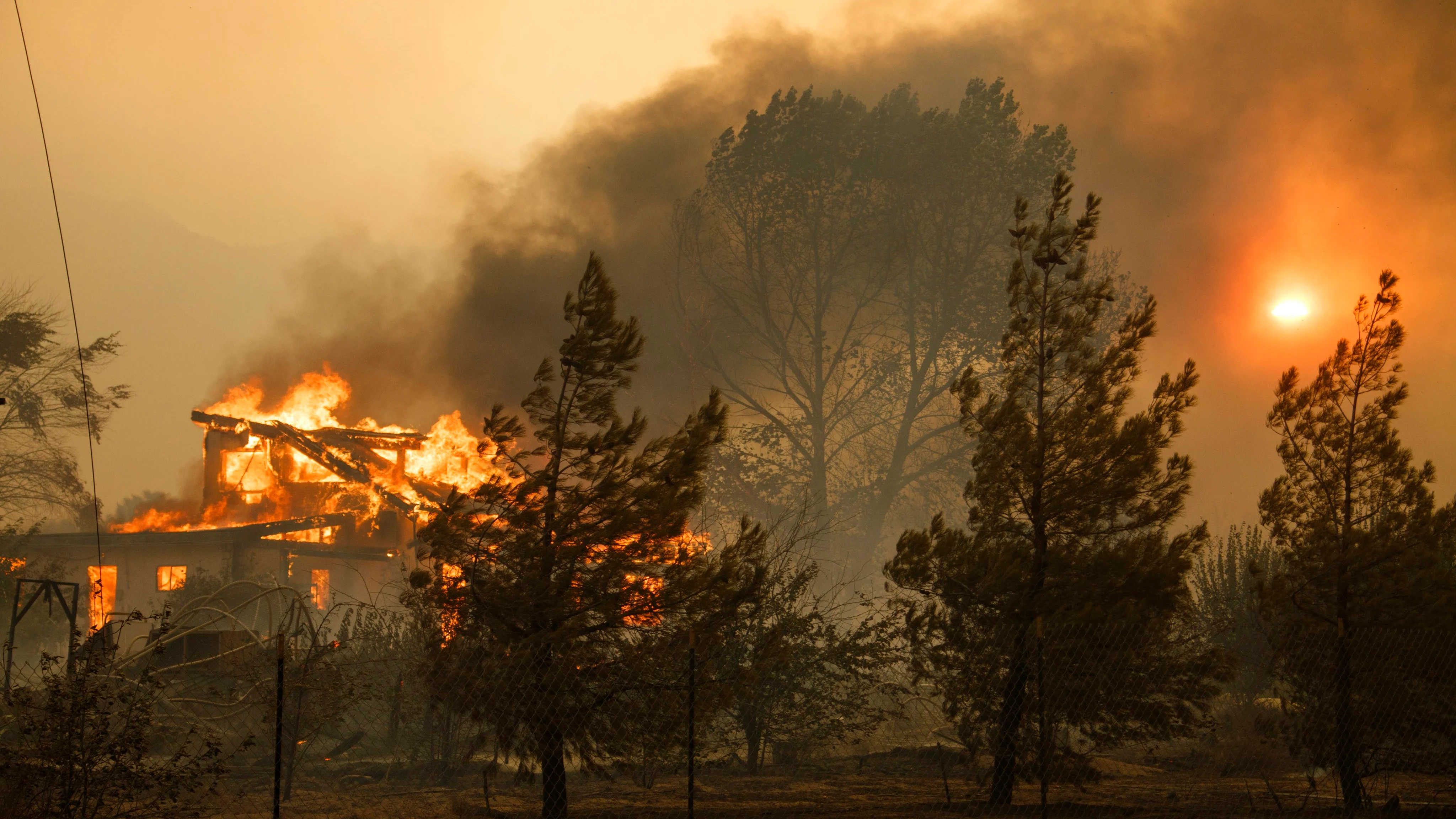 Incendio en California, EEUU