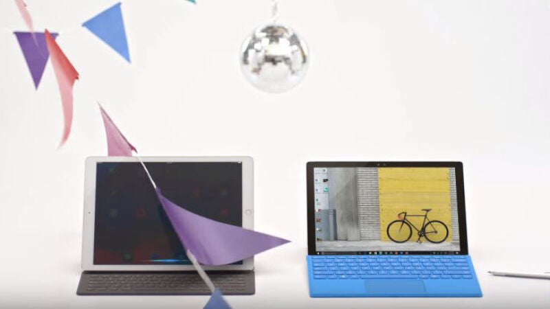 Microsoft carga contra Apple en el nuevo anuncio de Surface