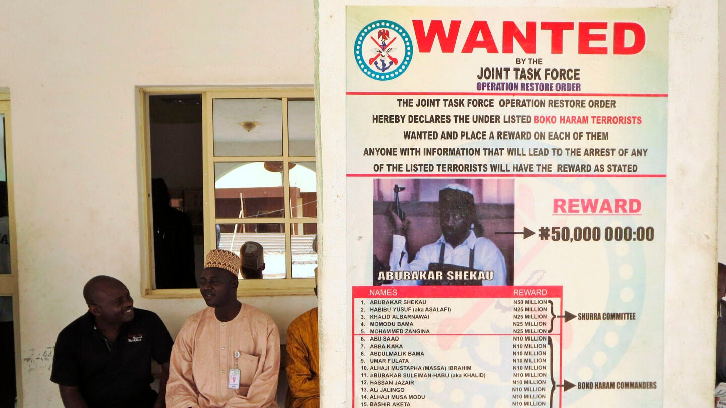 Cartel: Se busca a Abubakar Shekau, l&iacute;der de Boko Haram
