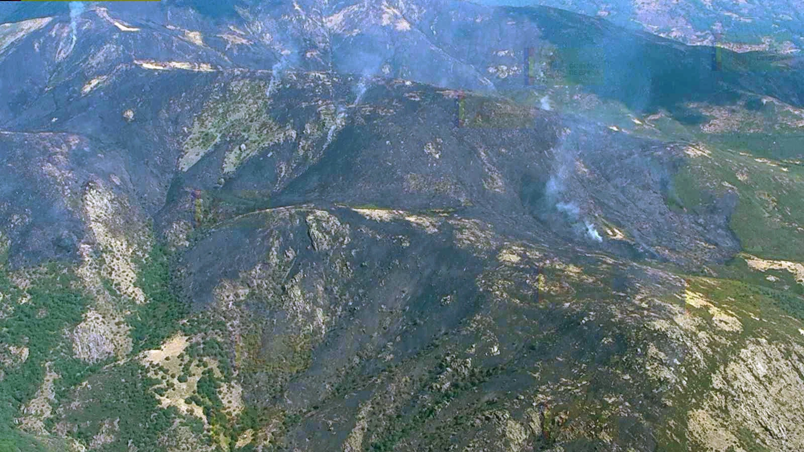 Incendio en el Valle del Jerte