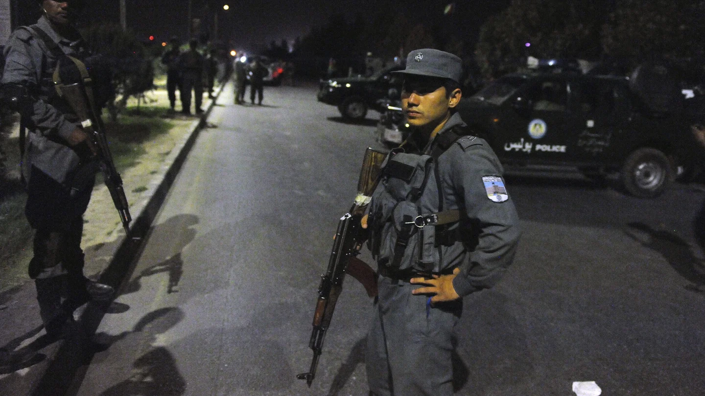 Miembros de seguridad afgana Miembros de seguridad afgana