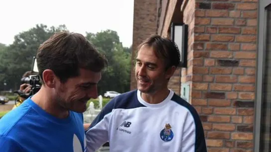 Casillas y Lopetegui Casillas y Lopetegui