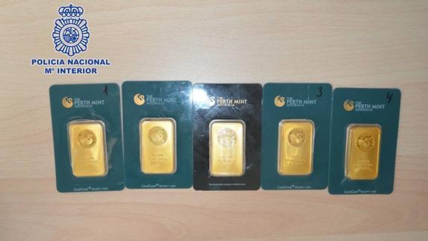 Las piezas son de 'oro n&oacute;rdico': una aleaci&oacute;n de cobre y otros metales