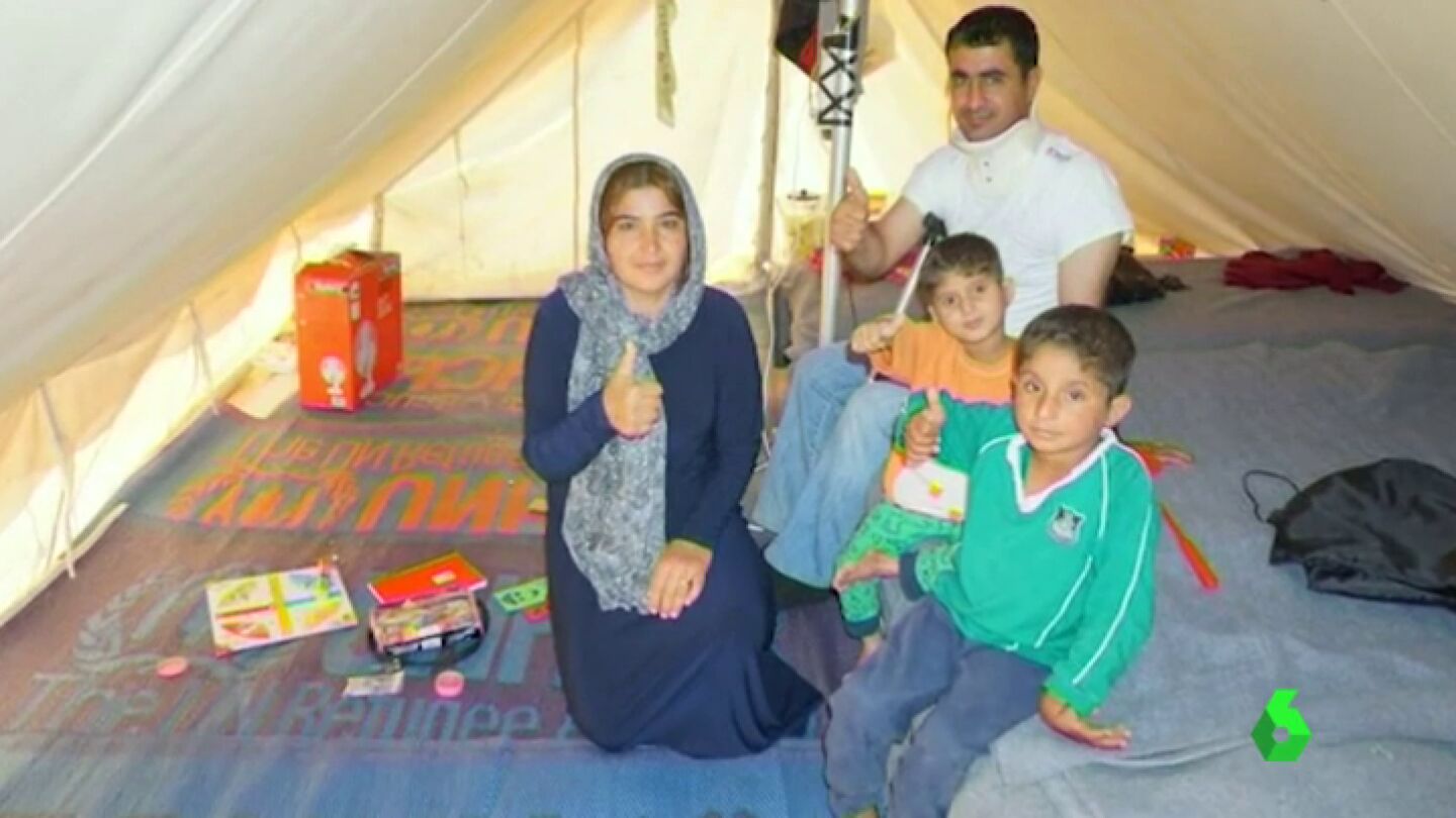 Frame 69.780172 de: Dos ni&ntilde;os iraqu&iacute;es con una grave enfermedad degenerativa recibir&aacute;n tratamiento en Espa&ntilde;a