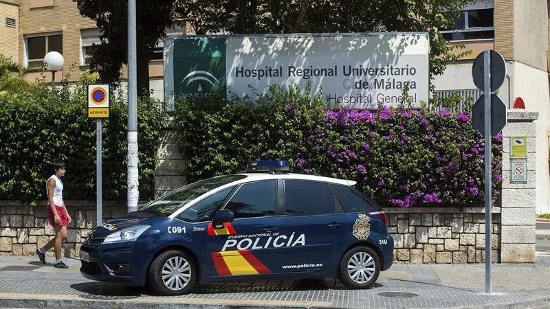 Un coche de la policia nacional