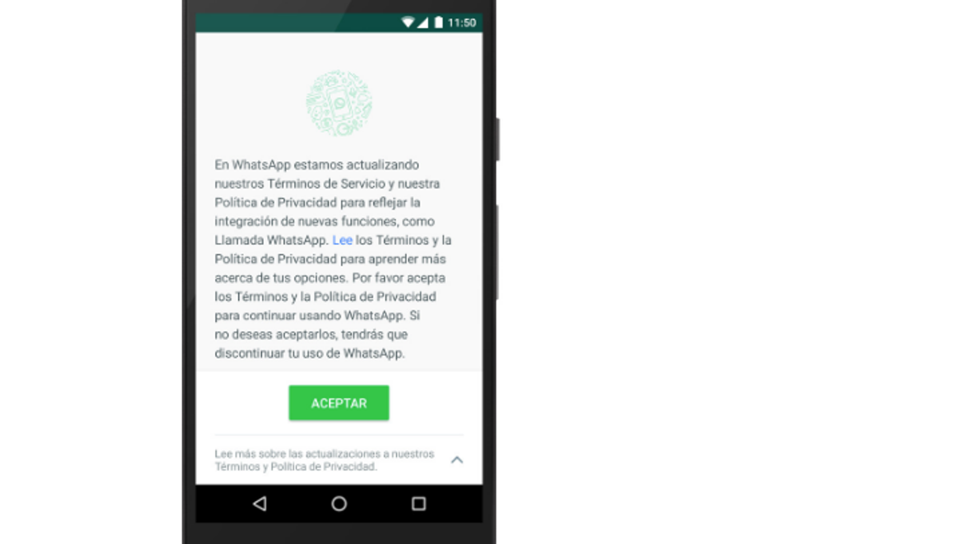 WhatsApp comparte tu información con Facebook