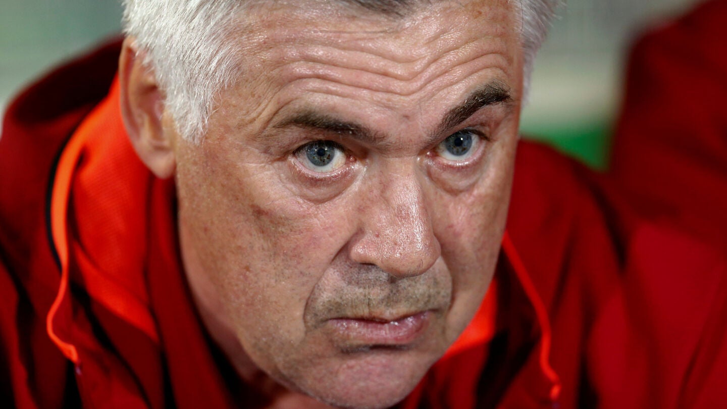 Carlo Ancelotti, entrenador del Bayern de M&uacute;nich alem&aacute;n