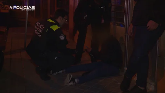 Una de las víctimas de robo con violencia Una de las víctimas de robo con violencia