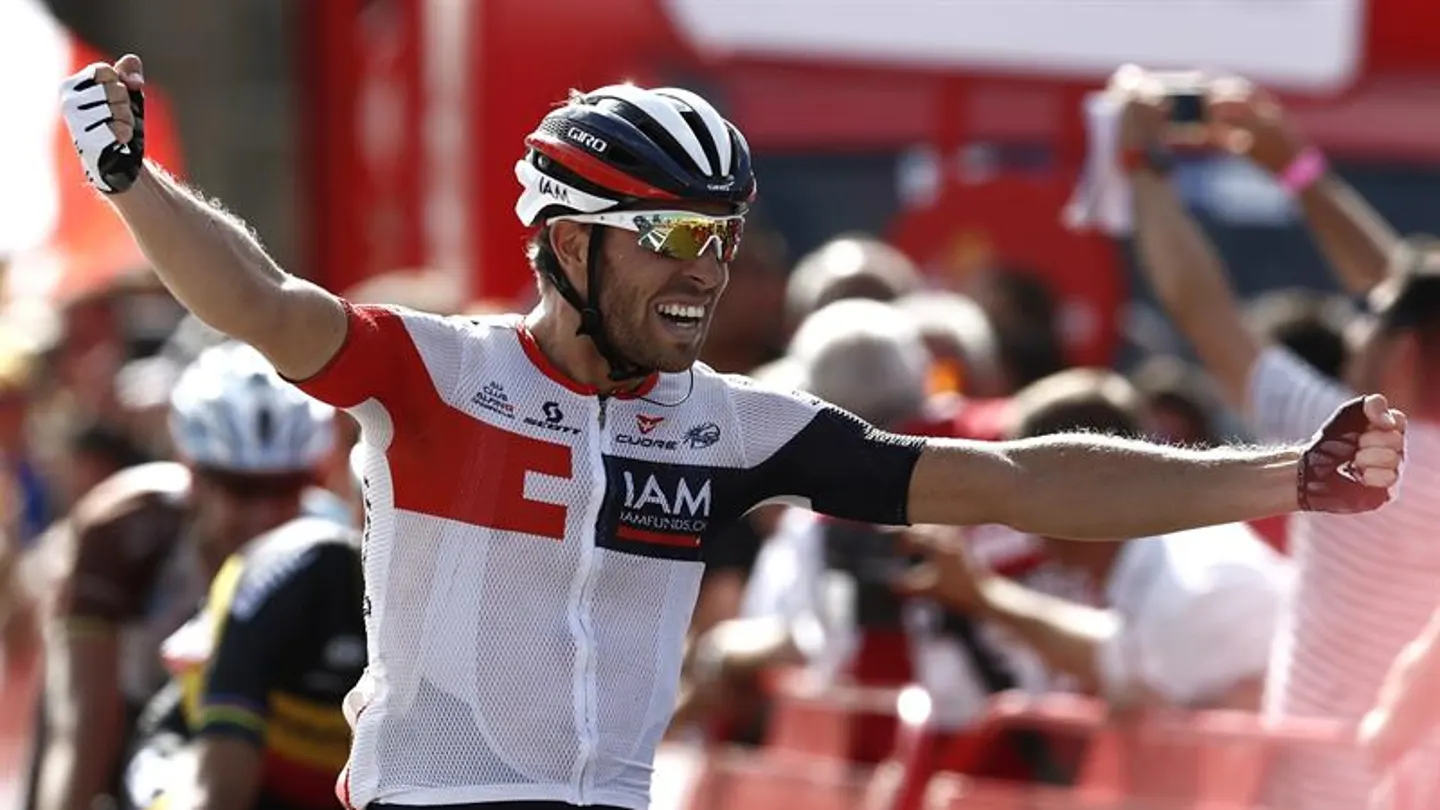 Van Genechten, ciclista del IAM Van Genechten, ciclista del IAM